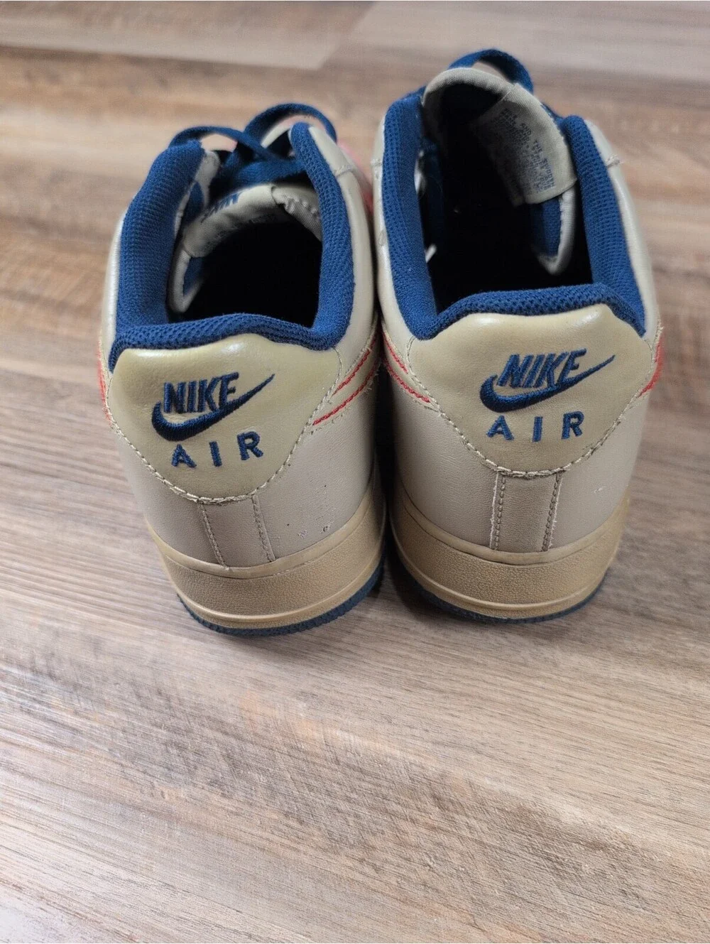 Nike Air Force 1 Low Red/Tan 317295-221 Size 10